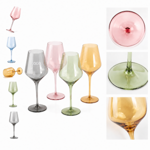 Lead-Free Crystalline Glass Red Wine Goblet 20.29oz 600ml for Wedding Bar Restaurant