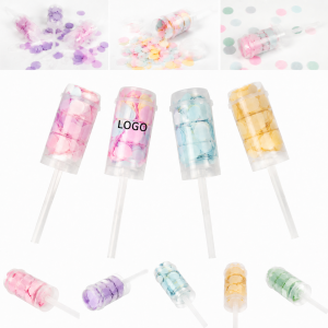 ColorBurst Air-Powered Confetti Cannon Party Popper 7-Inch