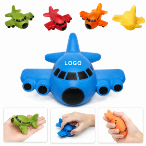 Custom Logo Airplane Stress Ball